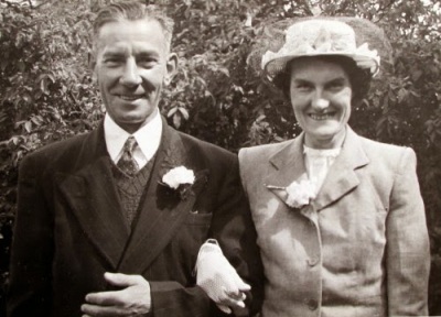 Grandad Harding and Gladys Harding